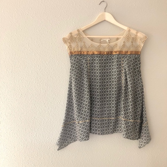 Anthropologie Tops - Floreat Goldstream A-line blouse